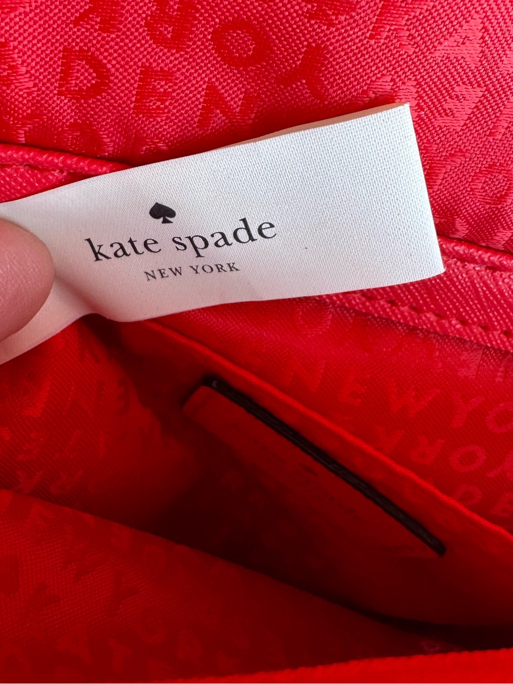 Kate Spade New York Bright Pink Saffiano Leather Flap Crossbody Bag Small Purse - Picture 14 of 15